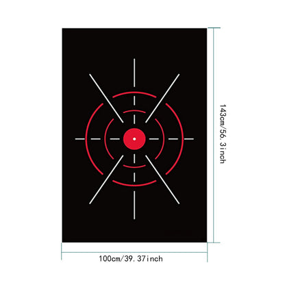 Golf Target Cloth Hitting Net for Training, Driving Range Target Swing Golf, Portable Hitting Cage for Indoor Backyard