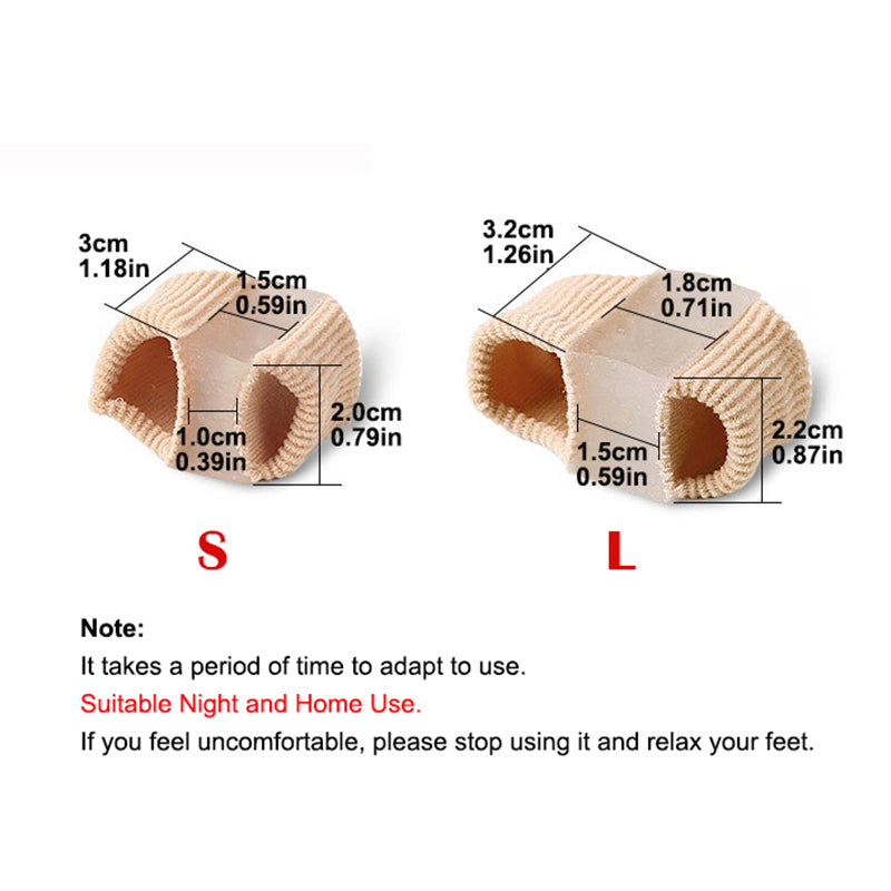 Professional Grade Silicone Toe Separators Bunion Corrector Orthopedic Pedicure Tools For Pain Reli 1