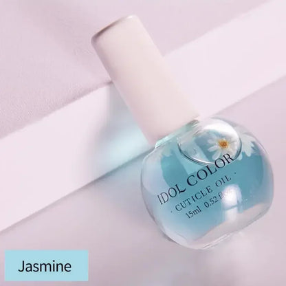 Moisturizing Dried Nutrient Nail Cuticle Oil, 8 Flowers Nail Nutrition Oil, Nail Care Repair Damaged Liquid Art Tool