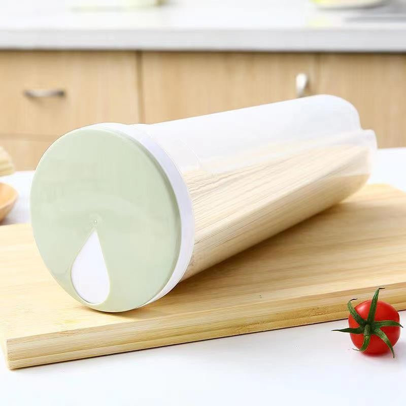 Noodles Sealed Can, Food Grade Plastic Kitchen Storage, Organization Containers with Quantitative Divided Sections