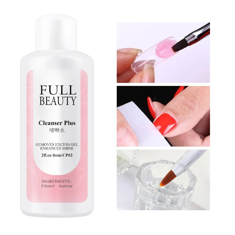 35ml Nail Degreaser Liquid Surface Sticky Layer Gel Polish Remover Acetone Nail Extension Auxiliary 5