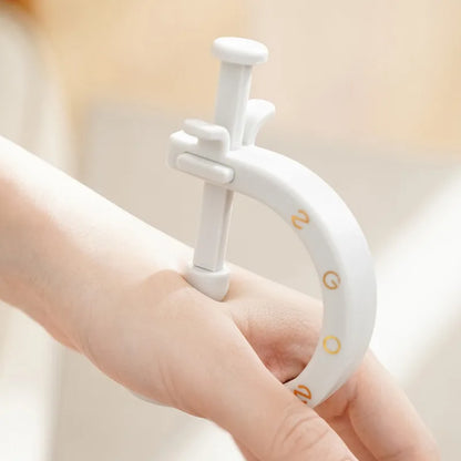 Wearable Acupressure Massager for Hands, Feet, Finger Joint Massager for Headache & Tension Relief, Adjustable Head Pain
