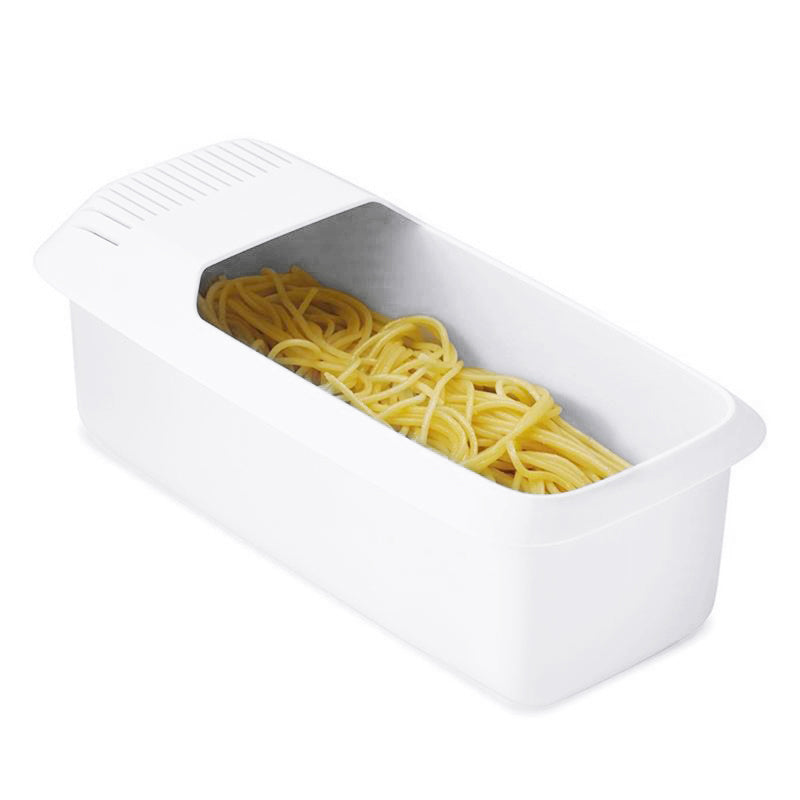 Eco-Friendly Microwave Pasta Cooker & Strainer, All-in-One Spaghetti & Vegetable Steamer, Dishwasher Safe Kitchen Acce