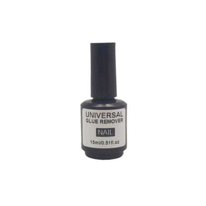 15ml 2 Pack Glue Remover Cleaner Liquid For False Nails UV Gel Polish Sticker And Decorations Easy  1