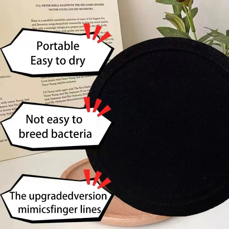 Exfoliating Skin Gloves & Black Body Cleaning Rubber Soft Brush, Home Hotel Bathroom Shower Glove Back Scrubber Bathing