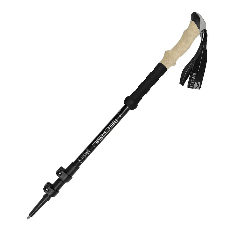 2PCS Trekking Poles Walking Sticks Alpenstock, Telescopic Ultralight Premium, Adjustable Quick Lock Hiking Cane