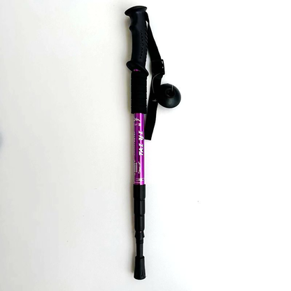 Hiking Poles Aluminum Alloy Adjustable Height, Outdoor Camping Trekking Stick, Mountain Climbing Travel Handle