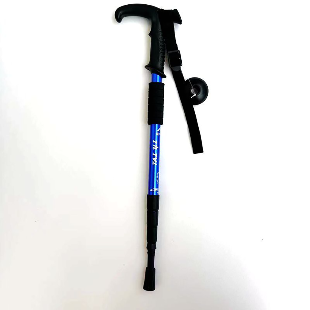 Hiking Poles Aluminum Alloy Adjustable Height, Outdoor Camping Trekking Stick, Mountain Climbing Travel Handle