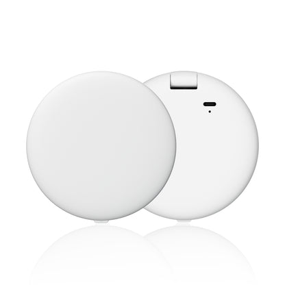 Smart UV Sunscreen Detection Mirror with LED Lights, Portable Rechargeable Makeup Mirror for Flawless Application