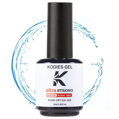 Keratin Base Coat Gel Nail Polish Formula Ultra Strong UV Primer Vernis Semi Permanent Foundation 5