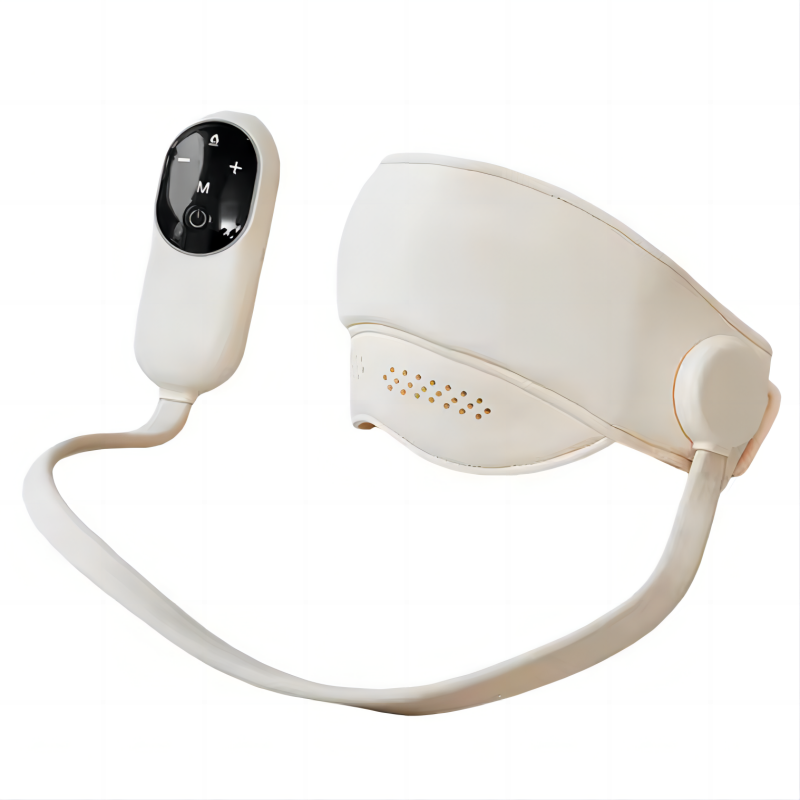 Electric Air Pressure Head Massager with Graphene Heating, 6 Zone Scalp & Eye Massager for Stress Relief, Migraine
