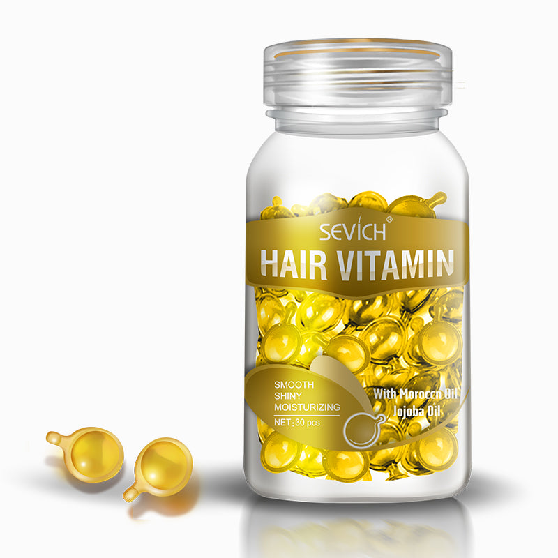 Sevich Mix Hair Vitamin Capsule, Hair Treatment Oil for Damaged Hair, Smooth Hair Care Serum with Keratin Complex