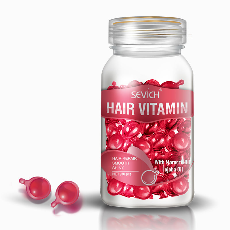 Sevich Mix Hair Vitamin Capsule, Hair Treatment Oil for Damaged Hair, Smooth Hair Care Serum with Keratin Complex