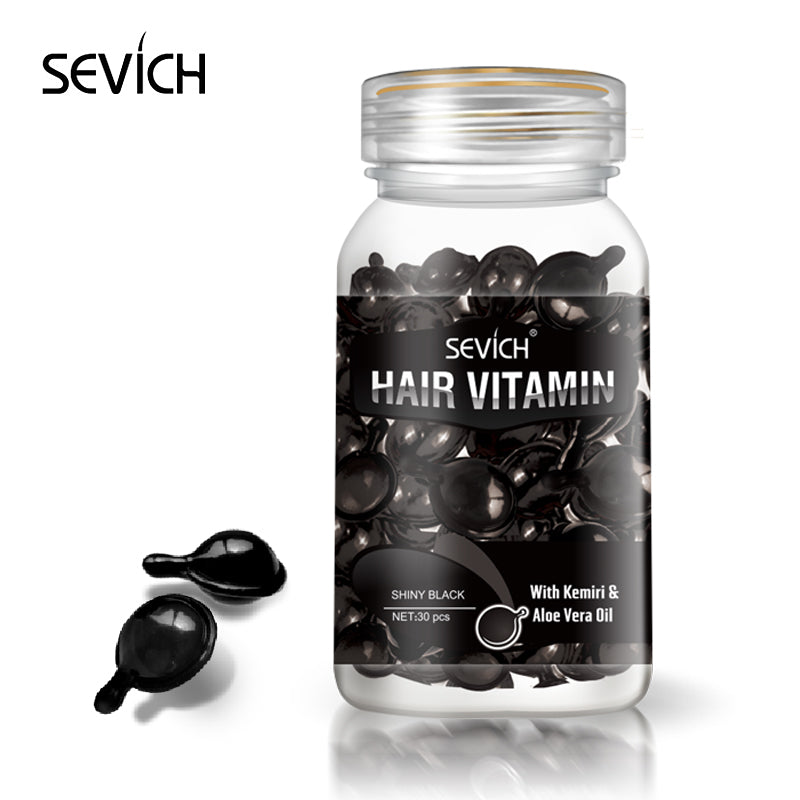 Sevich Mix Hair Vitamin Capsule, Hair Treatment Oil for Damaged Hair, Smooth Hair Care Serum with Keratin Complex