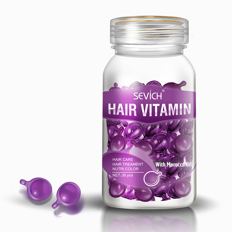 Sevich Mix Hair Vitamin Capsule, Hair Treatment Oil for Damaged Hair, Smooth Hair Care Serum with Keratin Complex