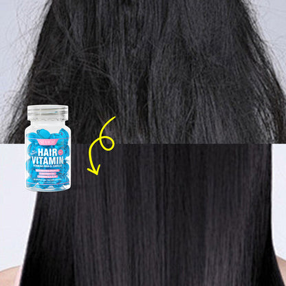 30Pcs Vitamin LeaveIn Hair Care Essential Oil Hair Care Capsules Keratin Essence Protein Smooth Hai 5