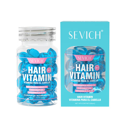 30Pcs Vitamin LeaveIn Hair Care Essential Oil Hair Care Capsules Keratin Essence Protein Smooth Hai 6