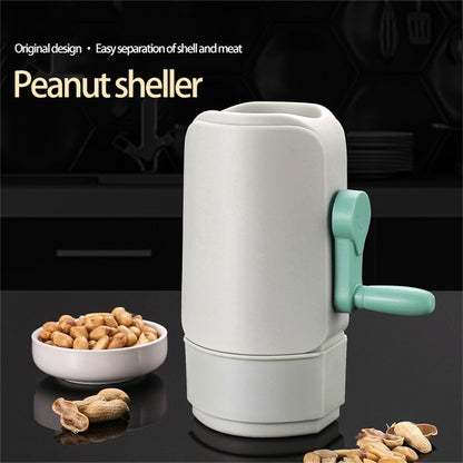 Automatic Peanut Sheller Machine,Food Grade Efficient Peanut De-Shelling Tool, Peeler Opener Kitchen Gadget