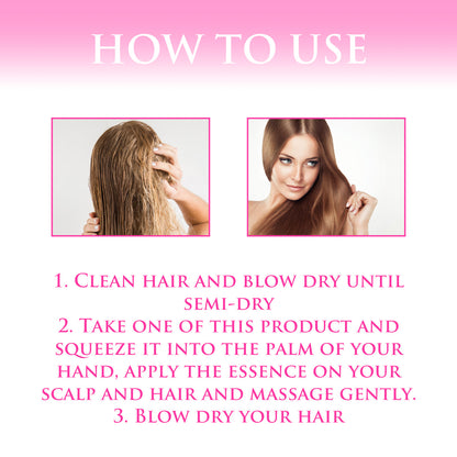 Hair Serum For Women Men Hot Sale Leave No Rinse Hair Vitamin Capsules Smooth Moisturizing Glossy H 1