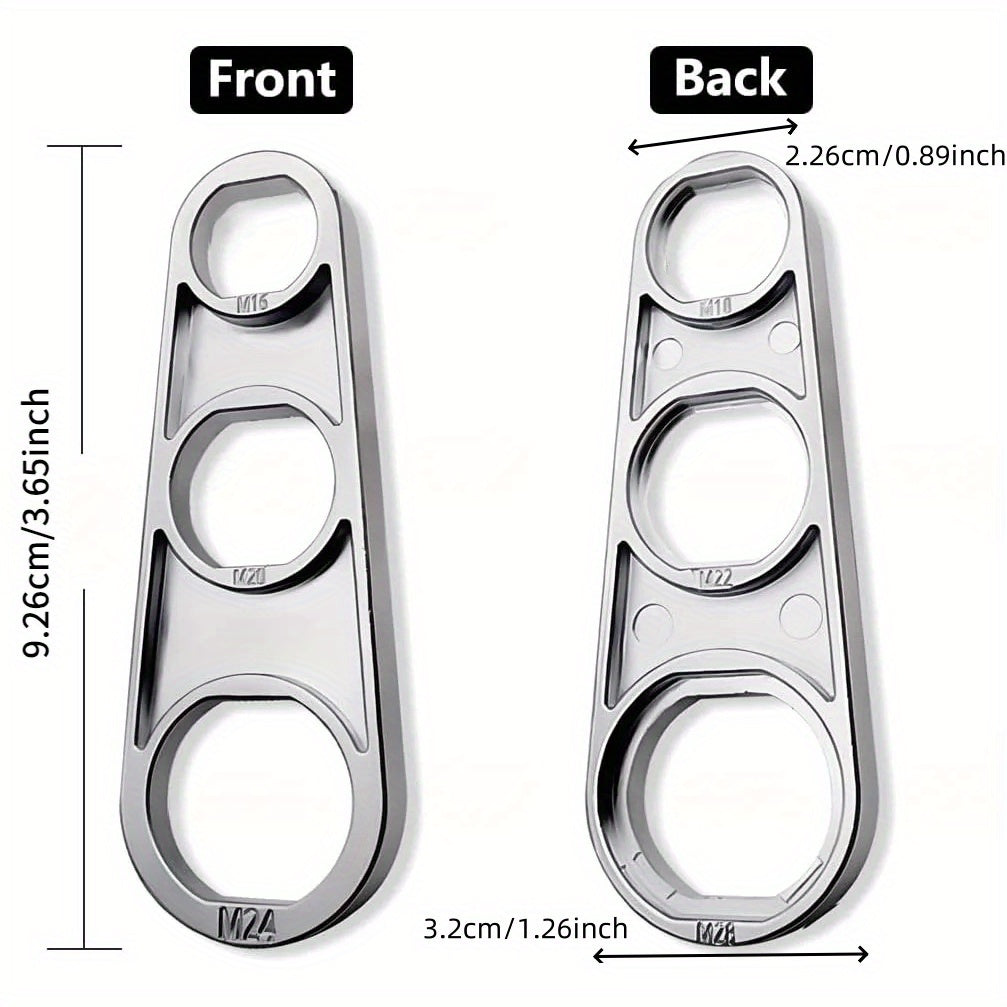 2-in-1 Faucet Aerator Wrench, Bubbler Tool, Professional Water Flow Adjusting Kit for Plumber, Home Bathroom Faucets
