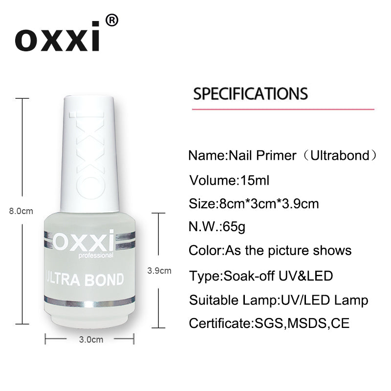 Professional AcidFree Primer For Nails Hybrid Varnish Degreasing Base Coat Permanent Nail Polish Ma 1