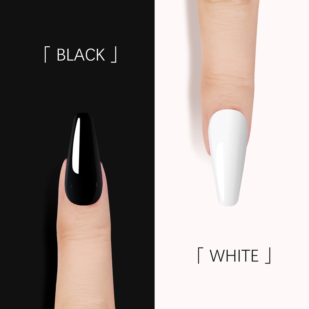 Professional Custom Nail Supplies Nails Gels Nail Polish OEM Logo Super White Gel Polish Super Black Beauty Products