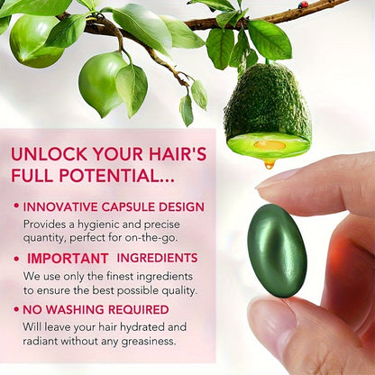 ROSEMARY MINT HAIR VITAMIN SERUM, Repair Frizzy Dry Hair, Smooth Reduce Breakage, Strengthen Healthy Hair