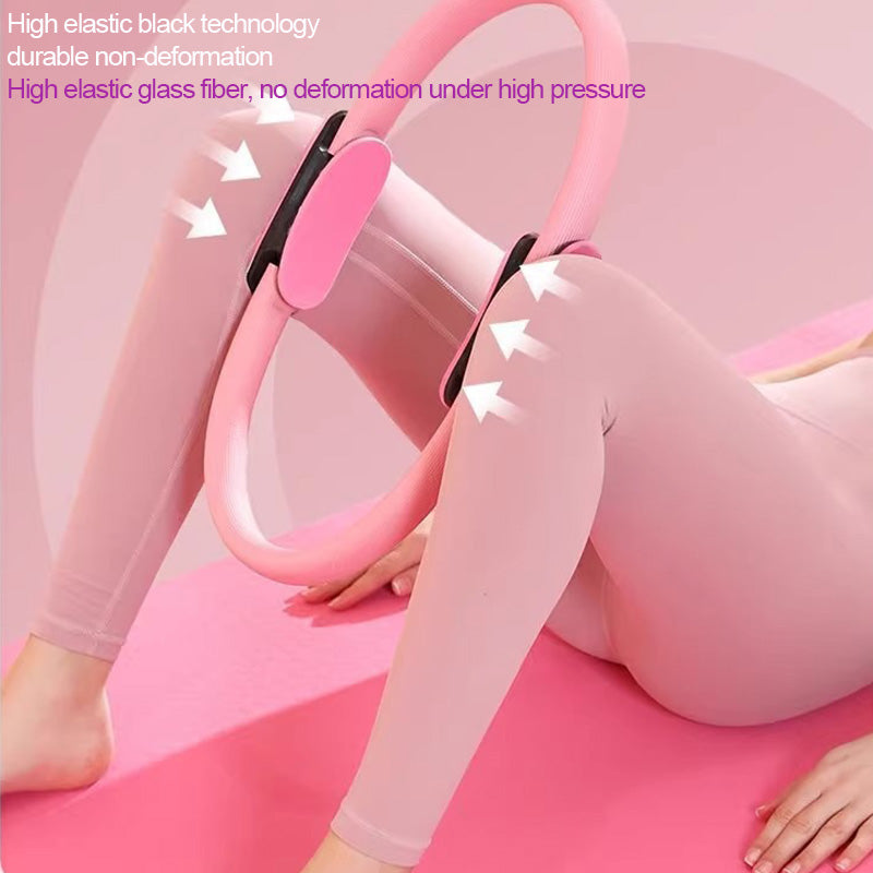 Yoga Pilates Ring Yoga Supplies Magic Ring Grip Pilates Ring For Full Body Fitness  Toning 1