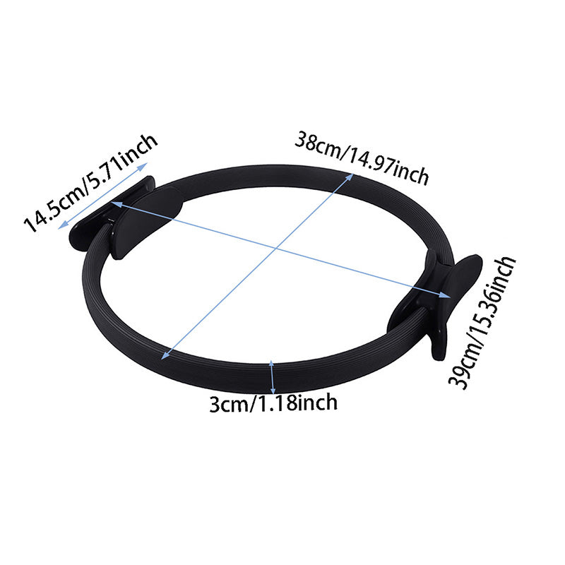 Yoga Pilates Ring Yoga Supplies Magic Ring Grip Pilates Ring For Full Body Fitness  Toning 5