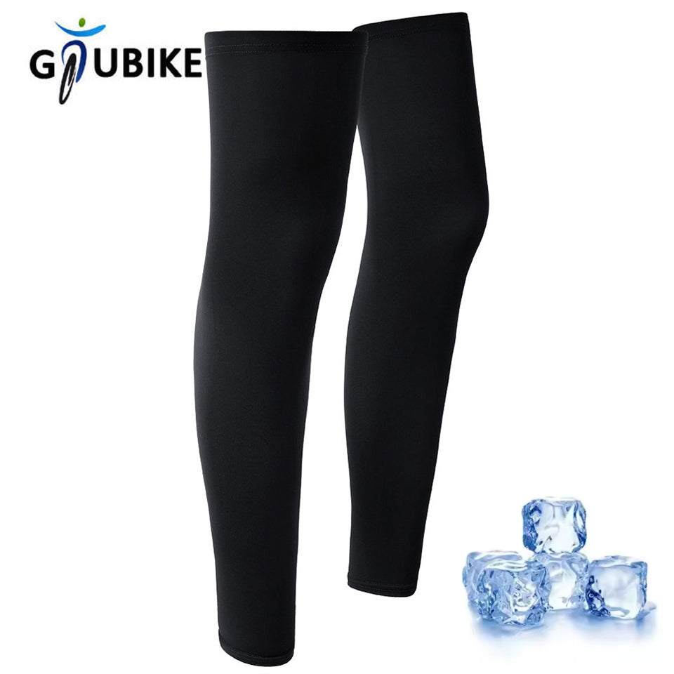 Outdoor Sports Leggings Running Basketball Anti UV, Summer Cycling Leg Compression Sleeves, Quick Dry Knee Protection