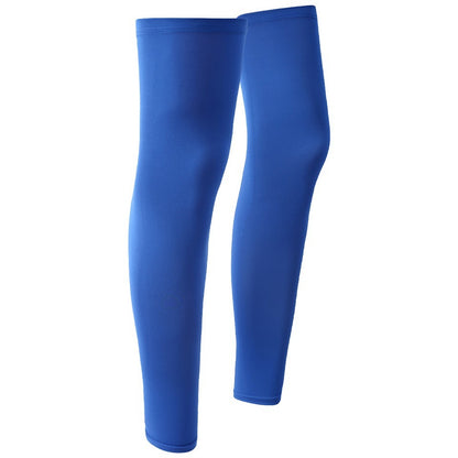 Outdoor Sports Leggings Running Basketball Anti UV, Summer Cycling Leg Compression Sleeves, Quick Dry Knee Protection