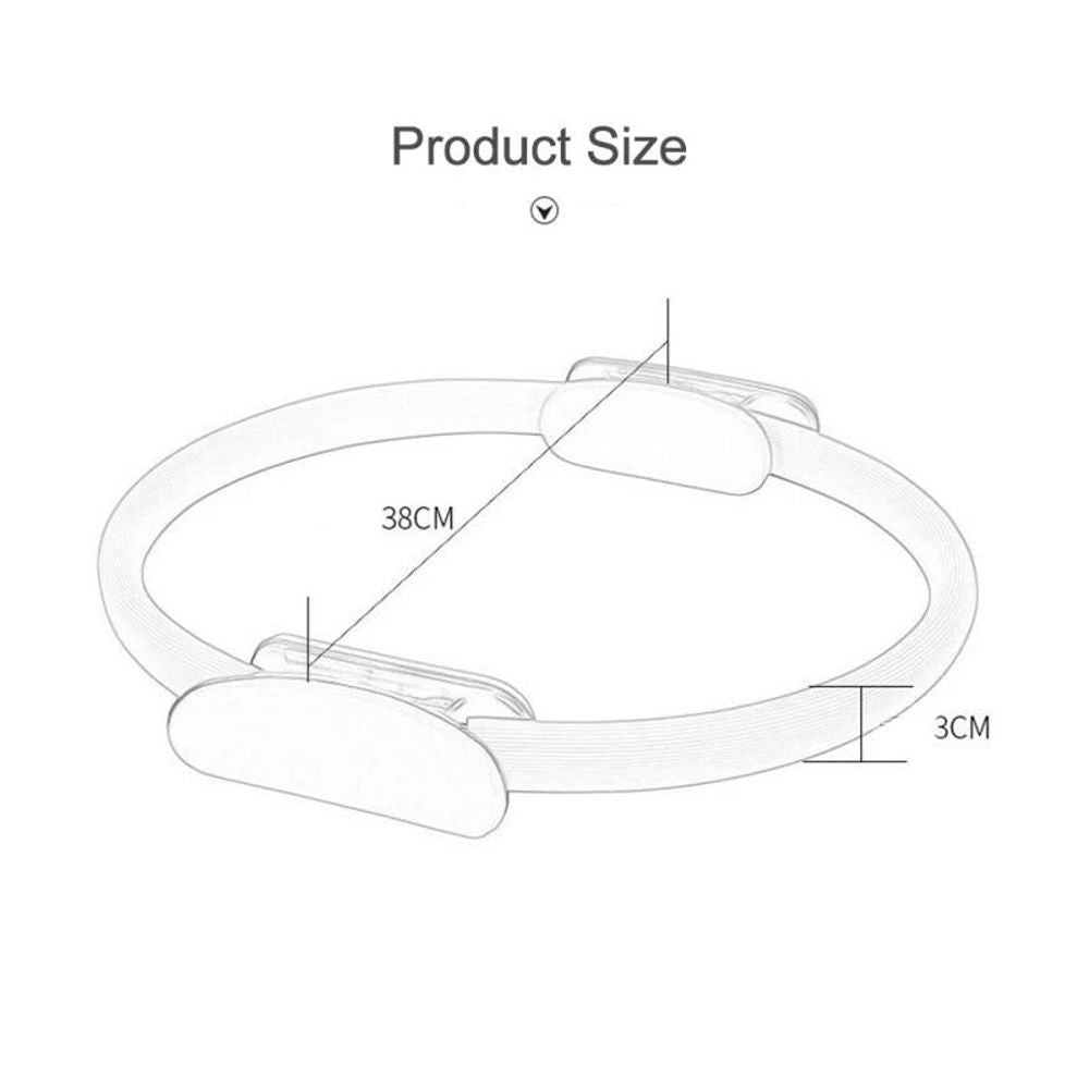 Pilates Ring Magic Circle Women Workout Sports Pilate Equipment Yoga Circles Fitness Circles For Lo 5