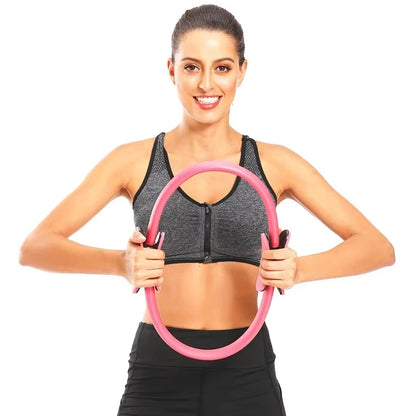 Pilates Ring Yoga Ring & Yoga Wheel, Pelvic Floor Muscle Fitness Device for Back Shaping, Waist Strengthening