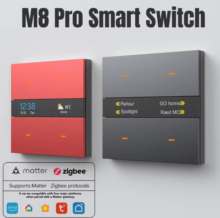 ZenHub M8Pro Smart Home Hub and Programmable Wall Switch