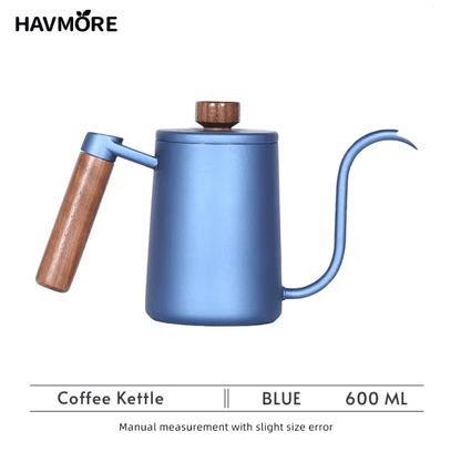 Precision Pour Stainless Steel Gooseneck Coffee Kettle 600ml 2