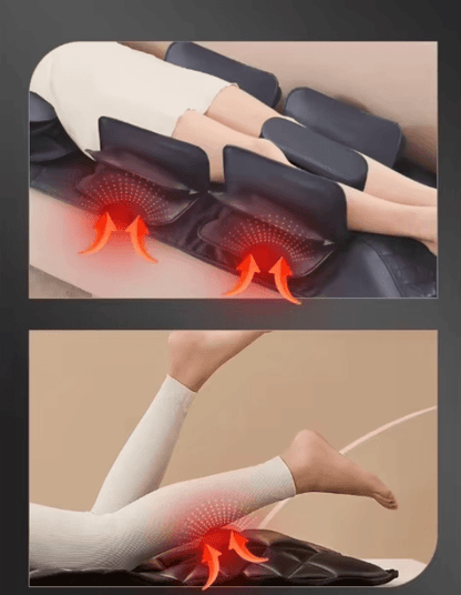 RelaxEase Heated Vibration Full Body Massage Mat With Remote Control 1