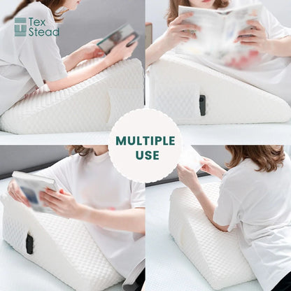 Memory Foam Wedge Pillow For Elevated Comfort 2