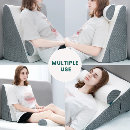 Memory Foam Wedge Pillow For Elevated Comfort 3