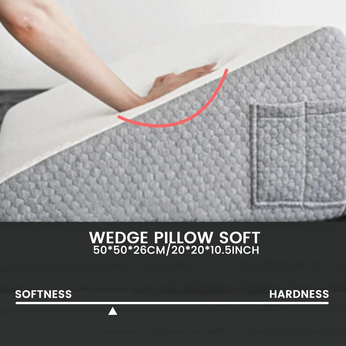 Memory Foam Wedge Pillow For Elevated Comfort 6