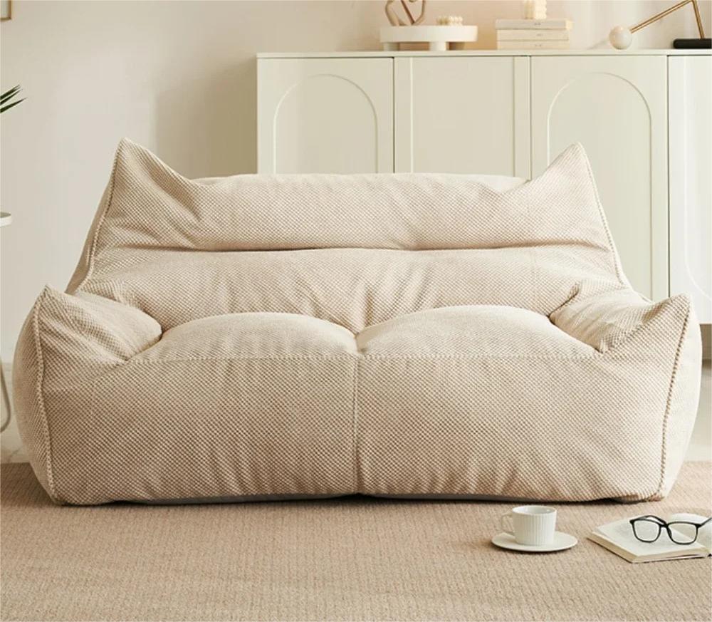 Soft Waffle Bean Bag Cover Set Without Filler