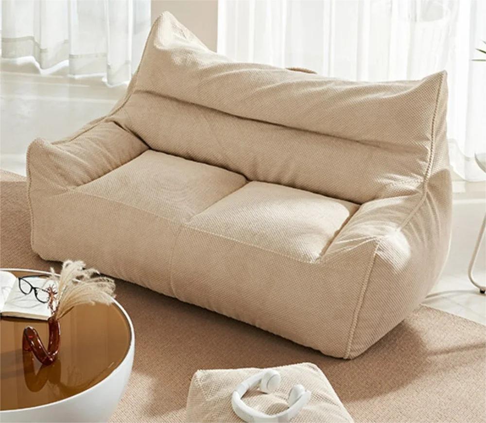 Soft Waffle Bean Bag Cover Set Without Filler 1