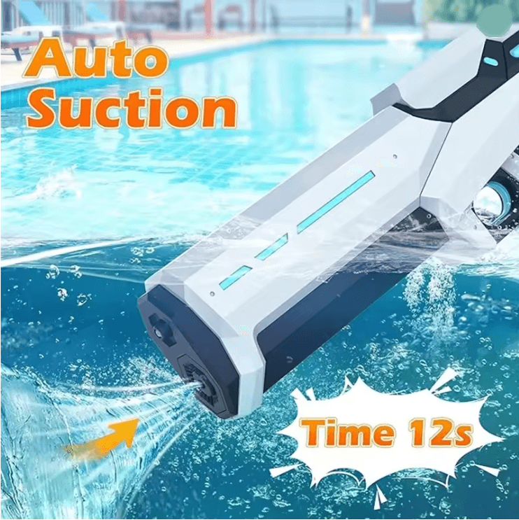 AquaBlast Electric Water Gun Automatic Squirt Blaster For Outdoor Fun 1