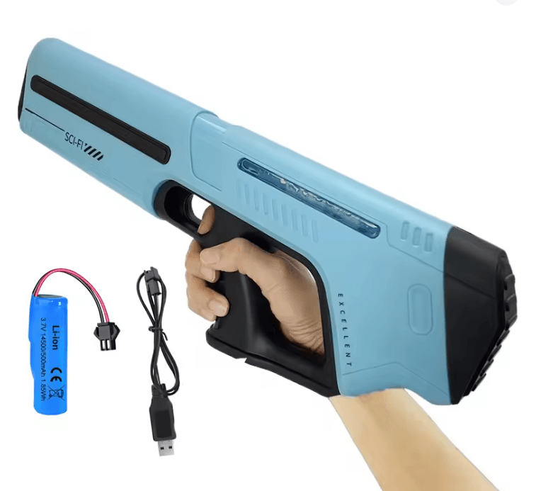 AquaBlast Electric Water Gun Automatic Squirt Blaster For Outdoor Fun 7