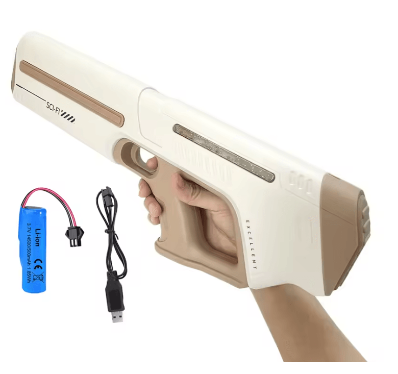 AquaBlast Electric Water Gun Automatic Squirt Blaster For Outdoor Fun 8