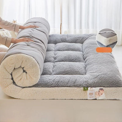 Soft Lamb Velvet Foldable Mattress Pad 6