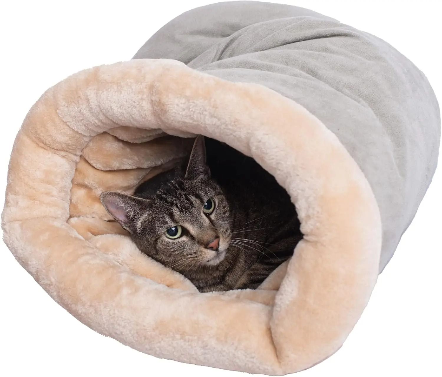 Semi Enclosed Pet Sleeping Bag Bed For Cats And Small Dogs 5