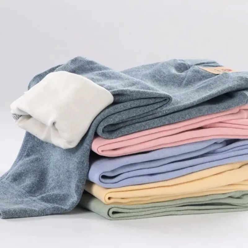 Childrens Fleece Lined Winter Thermal Leggings 1