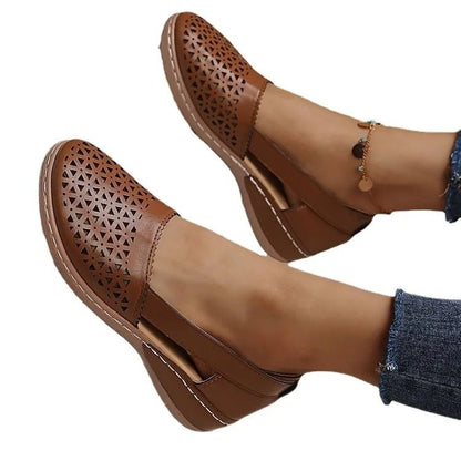 Womens Retro Mary Jane Flat Sandals 5