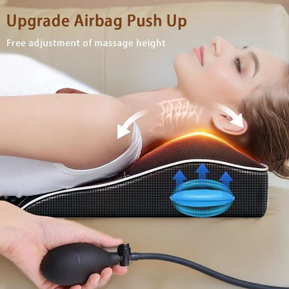 Electric Shiatsu Neck And Back Massager Pillow With Heat And Vibration 2