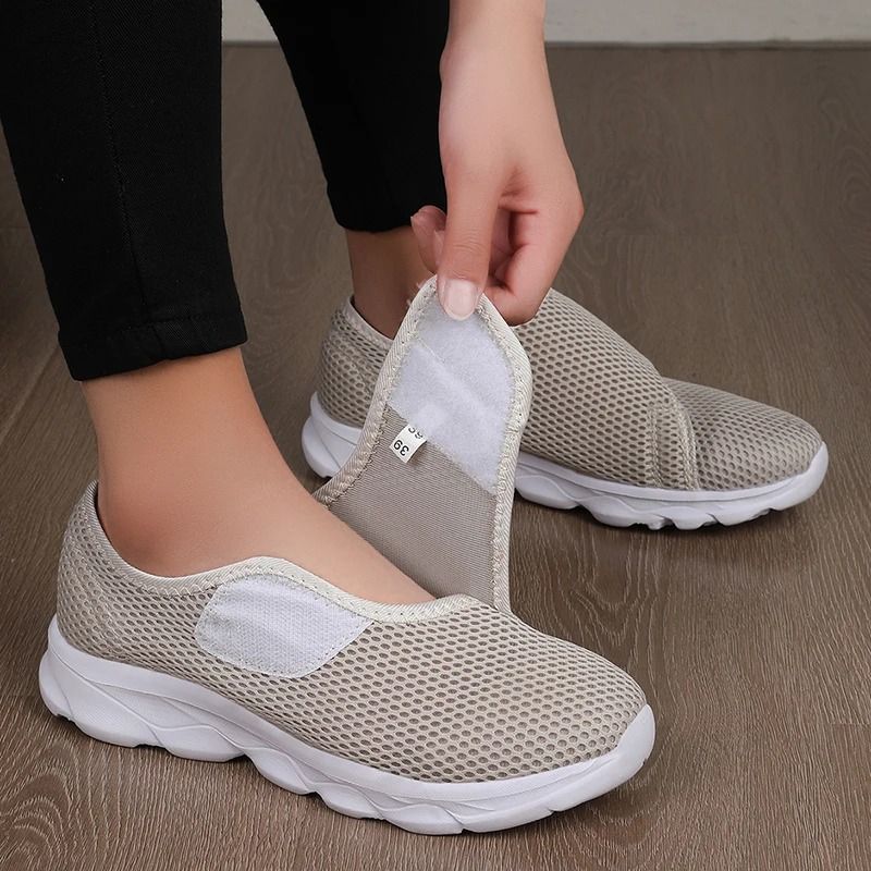 Casual Orthopedic Wide Fit Shoes For Swollen Feet Diabetic Walking Comfort 9